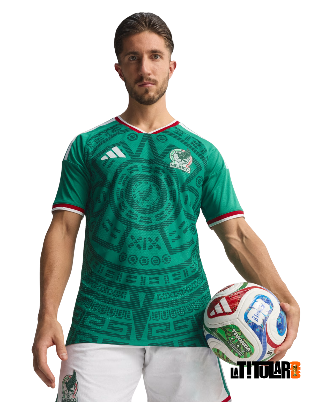 México Mundial Camiseta Local 2026 - Versión Jugador