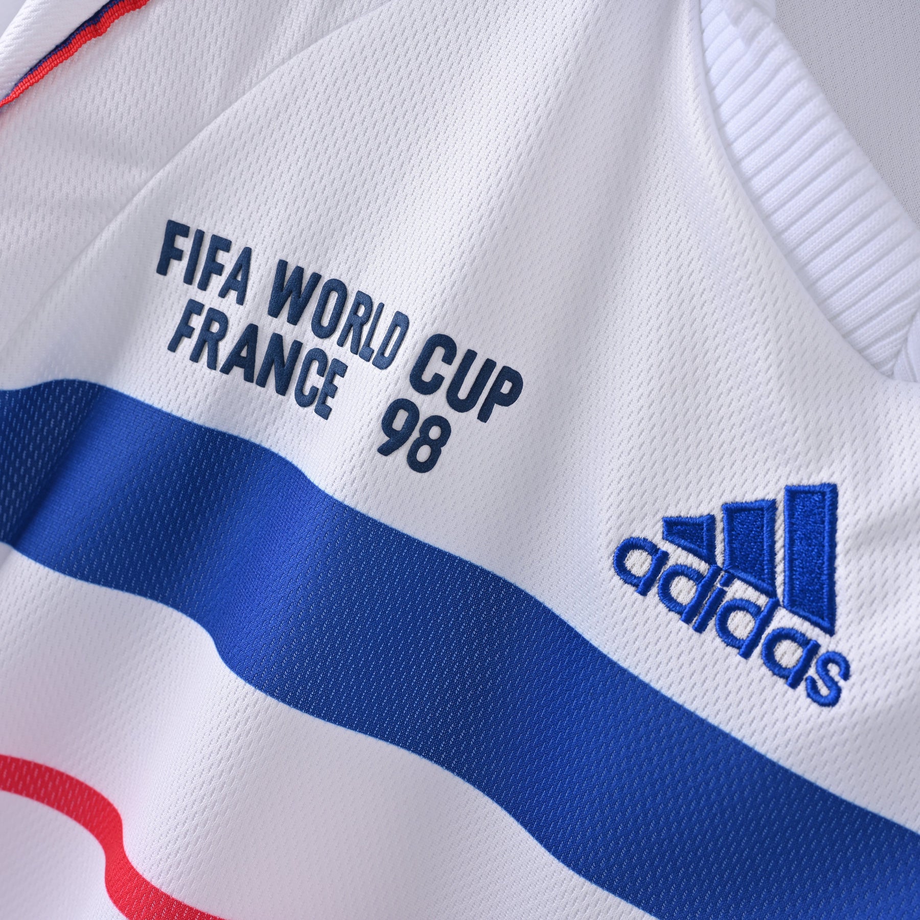 Francia Mundial Camiseta Visitante 1998 - Retro