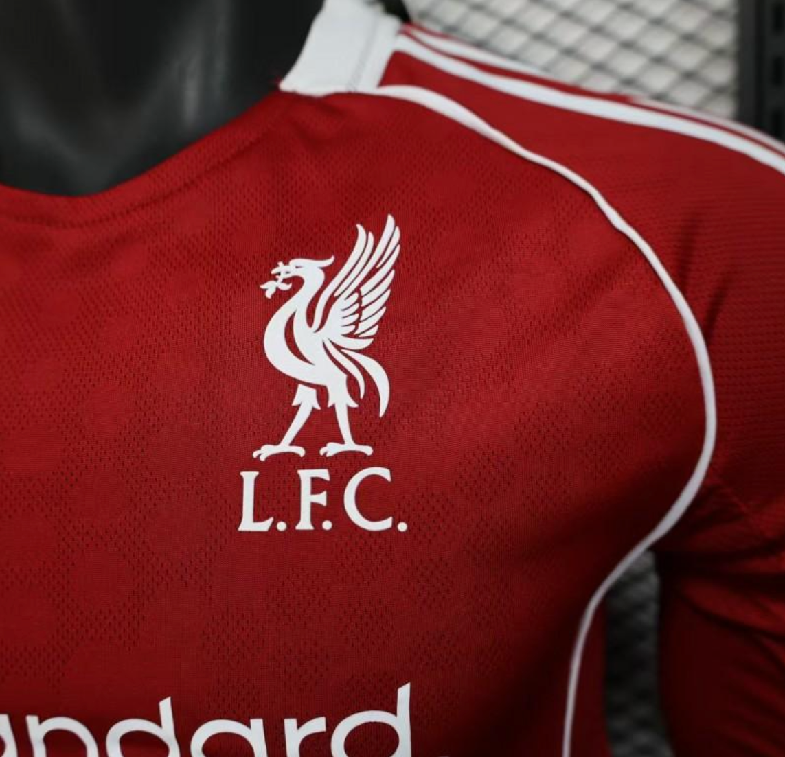 Liverpool Player Camiseta Local 2025/26 - Manga Larga