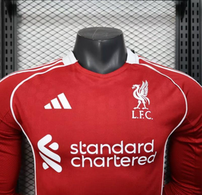 Liverpool Player Camiseta Local 2025/26 - Manga Larga