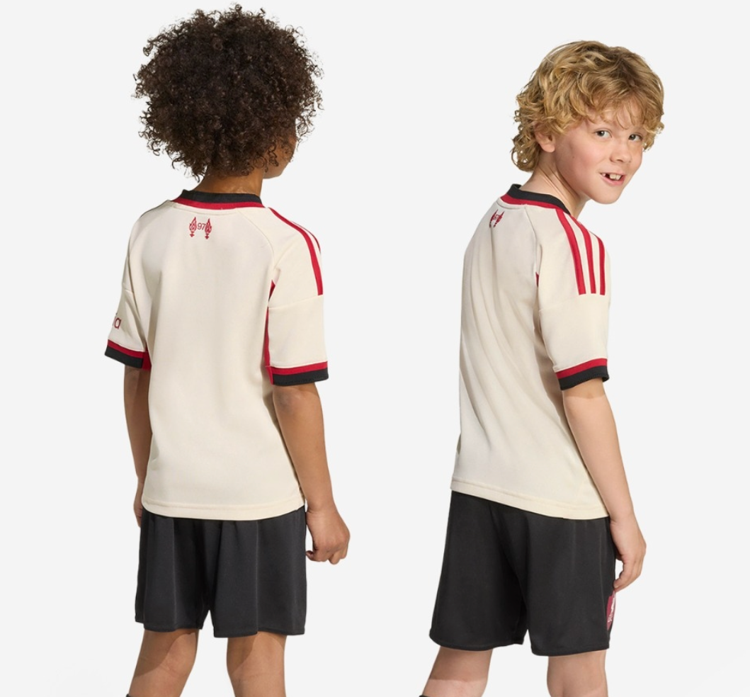 Liverpool Camiseta Visitante 2025/26 - Niños