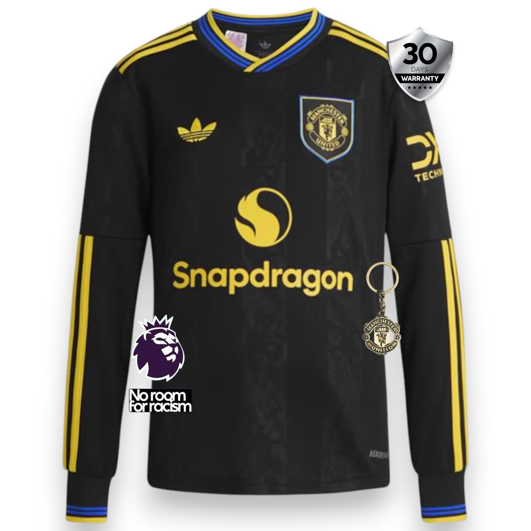Manchester United Tercera Camiseta 2025/26 - Manga Larga