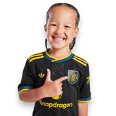 Manchester United Tercera Camiseta 2025/26 - Niños