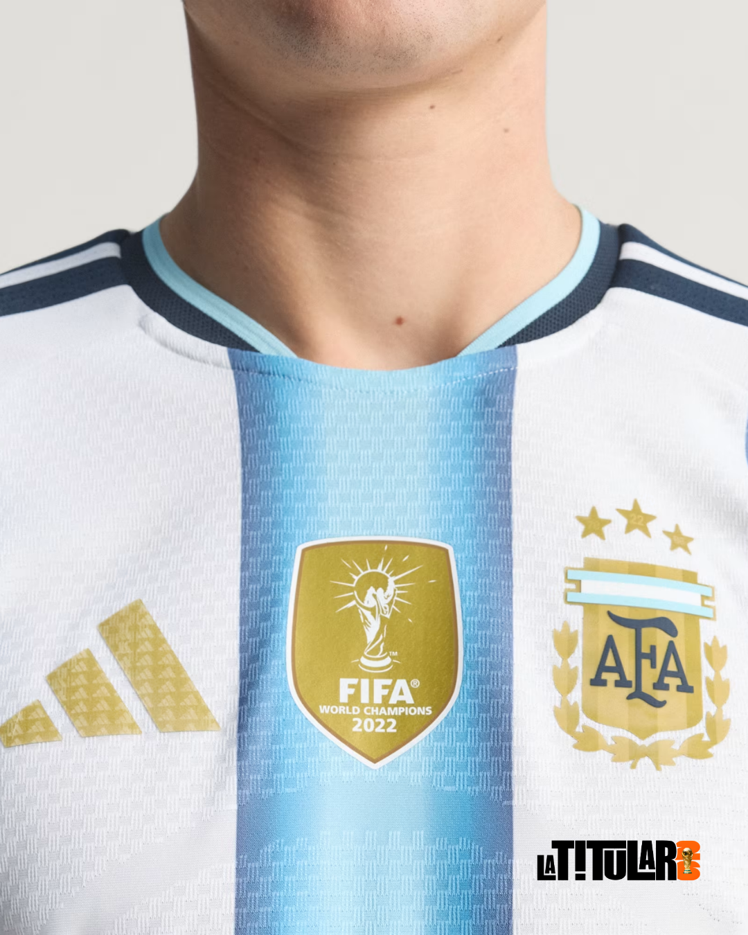 Argentina Mundial Camiseta Local 2026 - Versión Jugador
