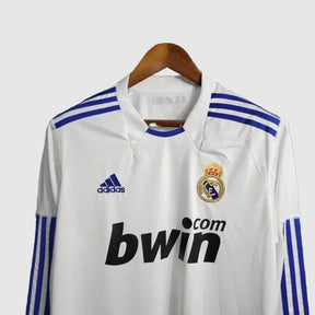 Real Madrid - Retro Home 2010/11 Long Sleeve Jersey