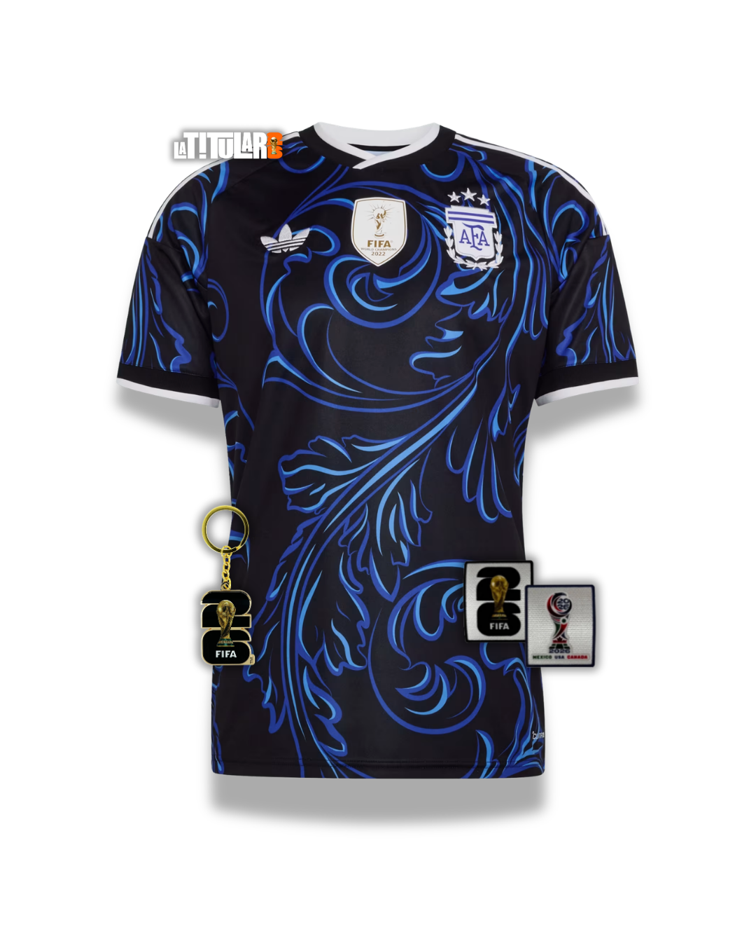 Argentina Mundial Camiseta Visitante 2026