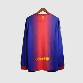 Barcelona - Retro Home 2012/13 Long Sleeve Jersey