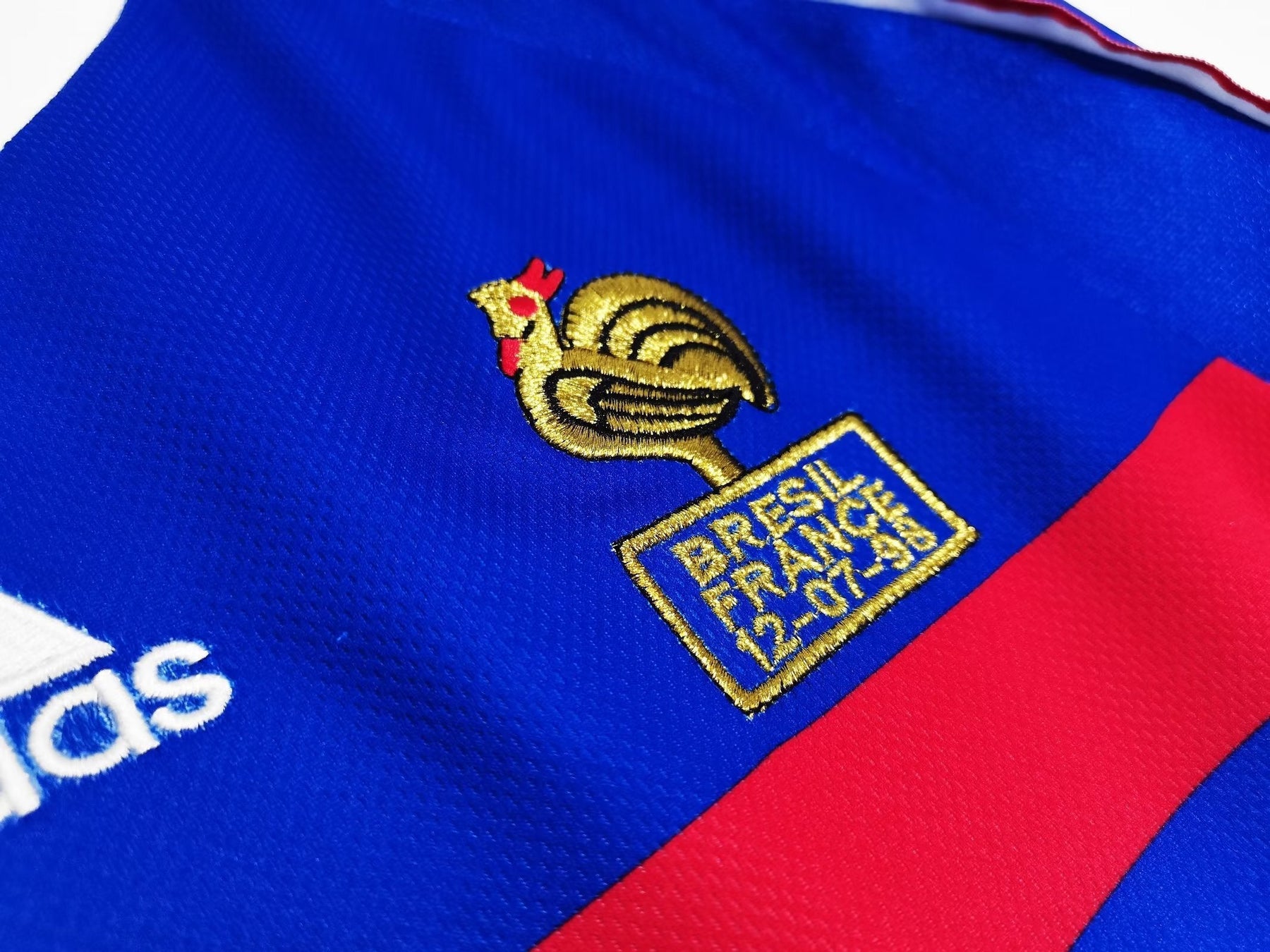 Francia Mundial Camiseta Local 1998 - Retro - Final