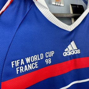 Francia Retro 1998 Camiseta Local - Niños