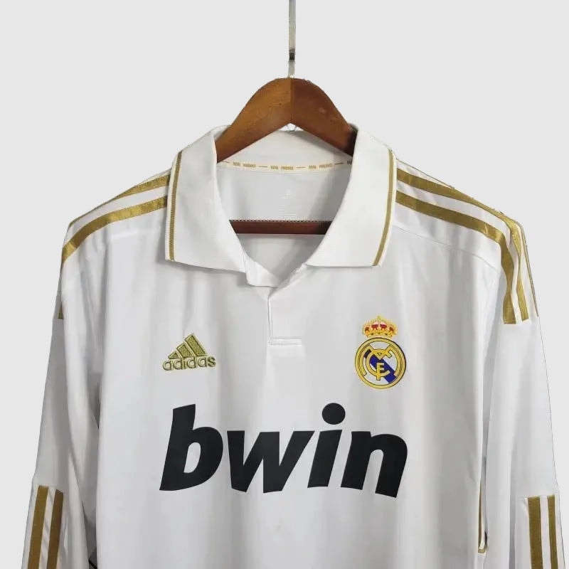 Real Madrid - Retro Home 2011/12 Long Sleeve Jersey