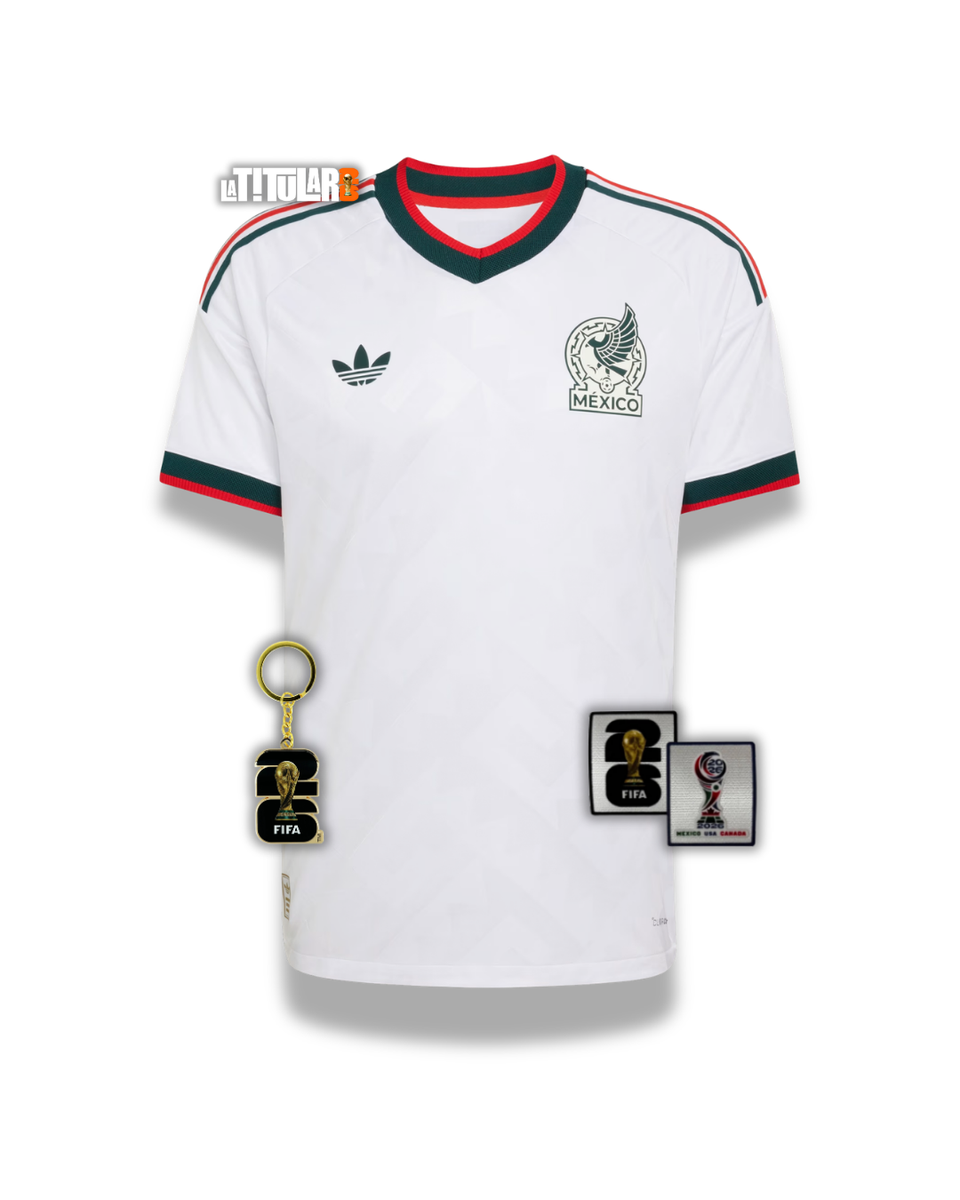 México Mundial Camiseta Visitante 2026 - Versión Jugador