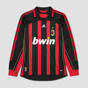 AC Milan - Retro Home 2006/07 Long Sleeve Jersey