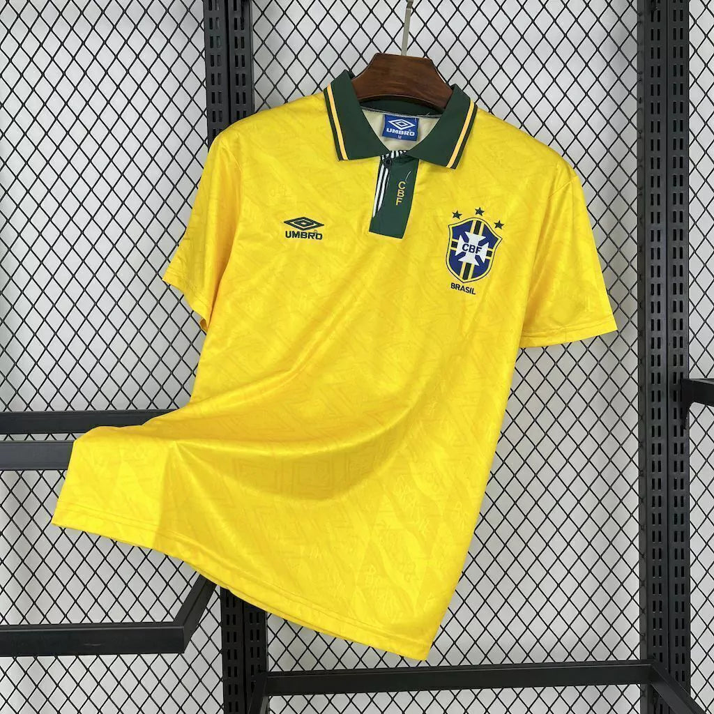 Brazil Retro 91/93 I Home Jersey