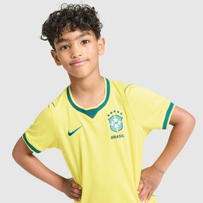 Brazil - Home 26/27 Kids Jersey Kit