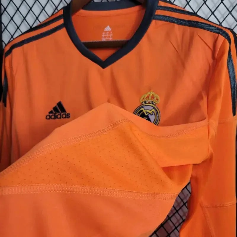Real Madrid - 2 2013/14 Retro Away Long Sleeve Jersey