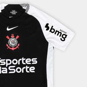 Camisa Nike Corinthians 2025/26 II Jogador Com Patrocínios