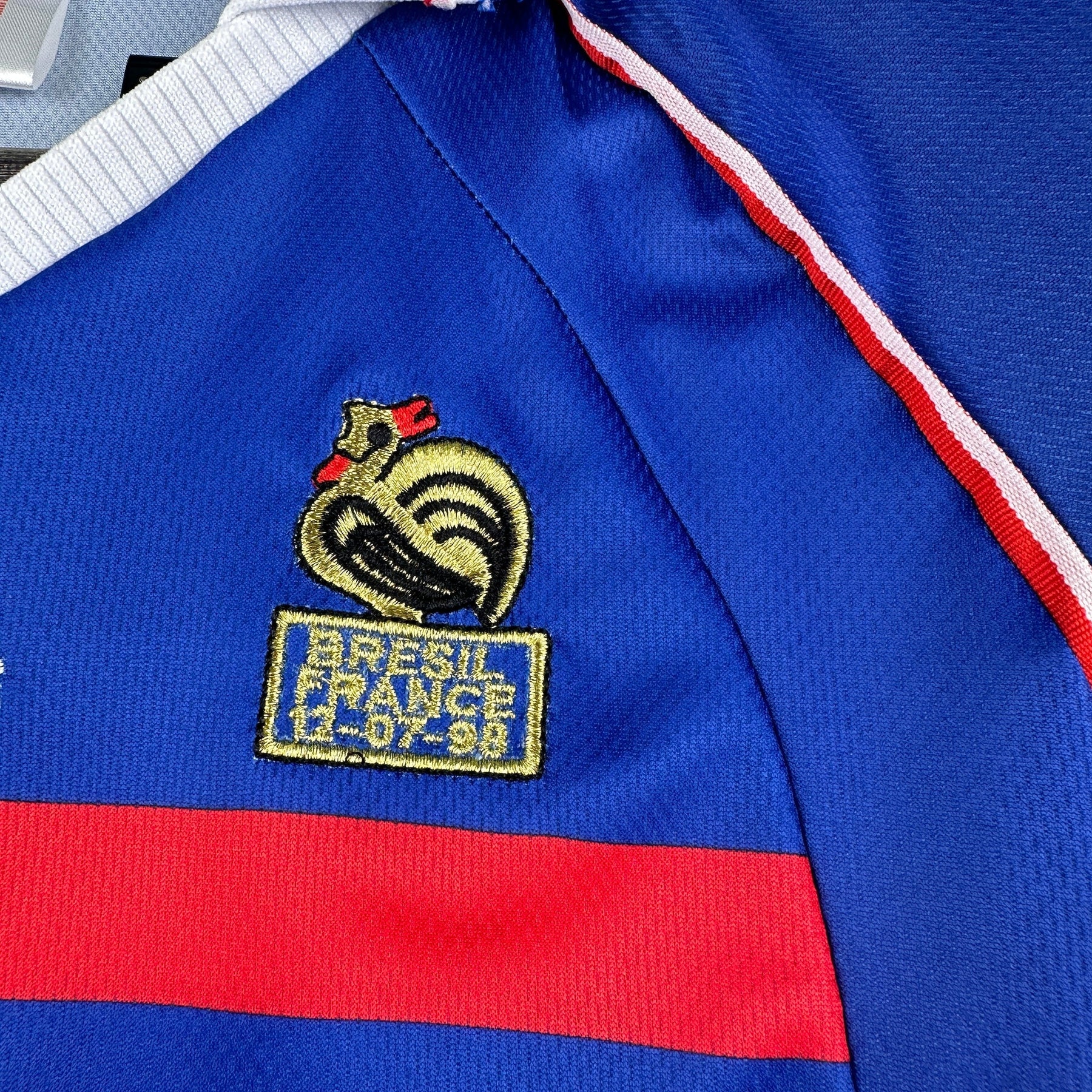 Francia Retro 1998 Camiseta Local - Niños