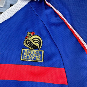 Francia Retro 1998 Camiseta Local - Niños