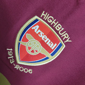 Arsenal Camiseta Local 2005/06 - Retro