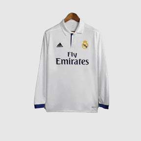 Real Madrid - Main 2016/17 Retro Long Sleeve Jersey