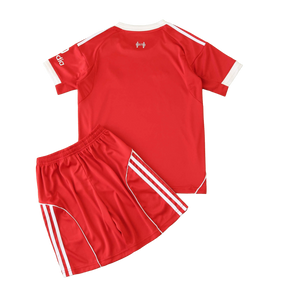 Liverpool - Home 25/26 Kids Jersey Kit