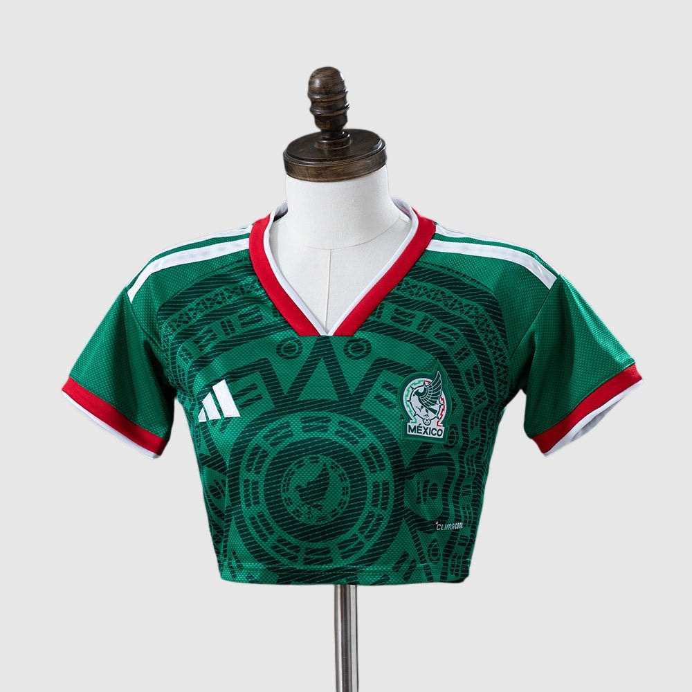 Mexico - Home 26/27 Women's Crop Jersey
