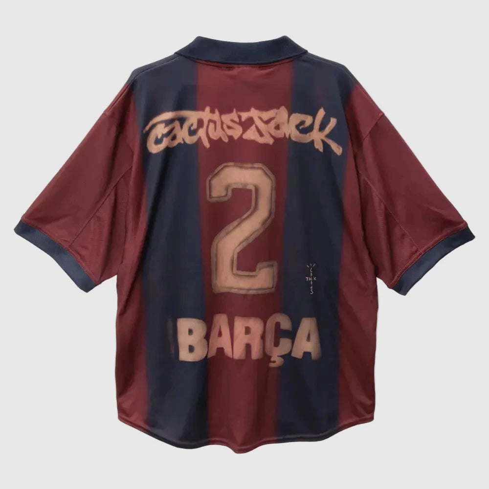 Barcelona - Retro Home 2000/01 Oversized Jersey