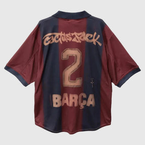 Barcelona - Retro Home 2000/01 Oversized Jersey