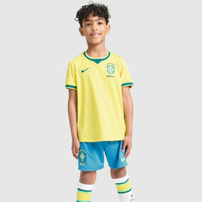 Brazil - Home 26/27 Kids Jersey Kit