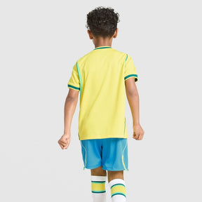 Brazil - Home 26/27 Kids Jersey Kit