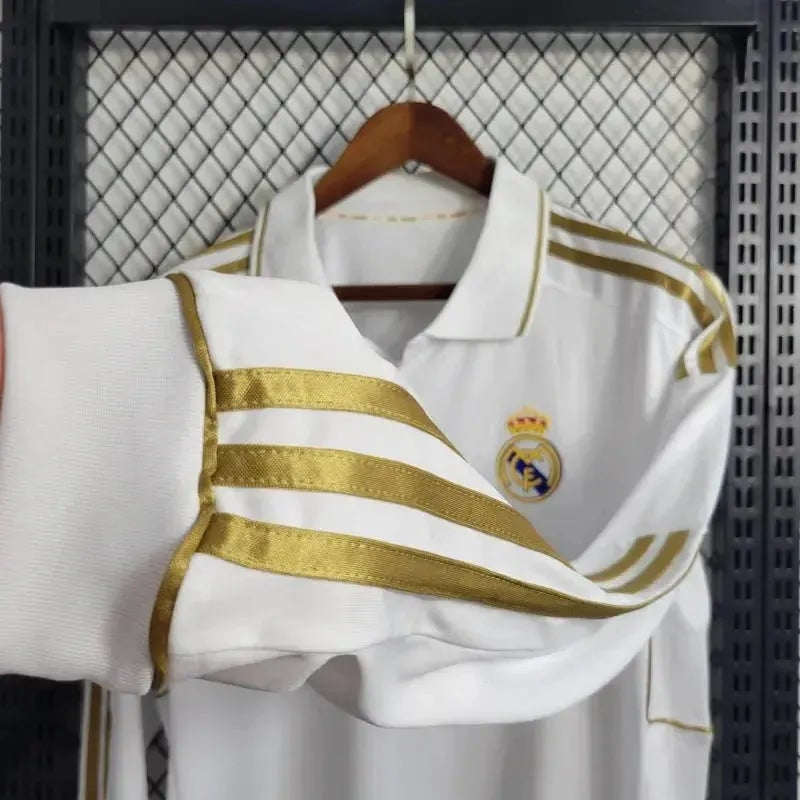 Real Madrid - Retro Home 2011/12 Long Sleeve Jersey