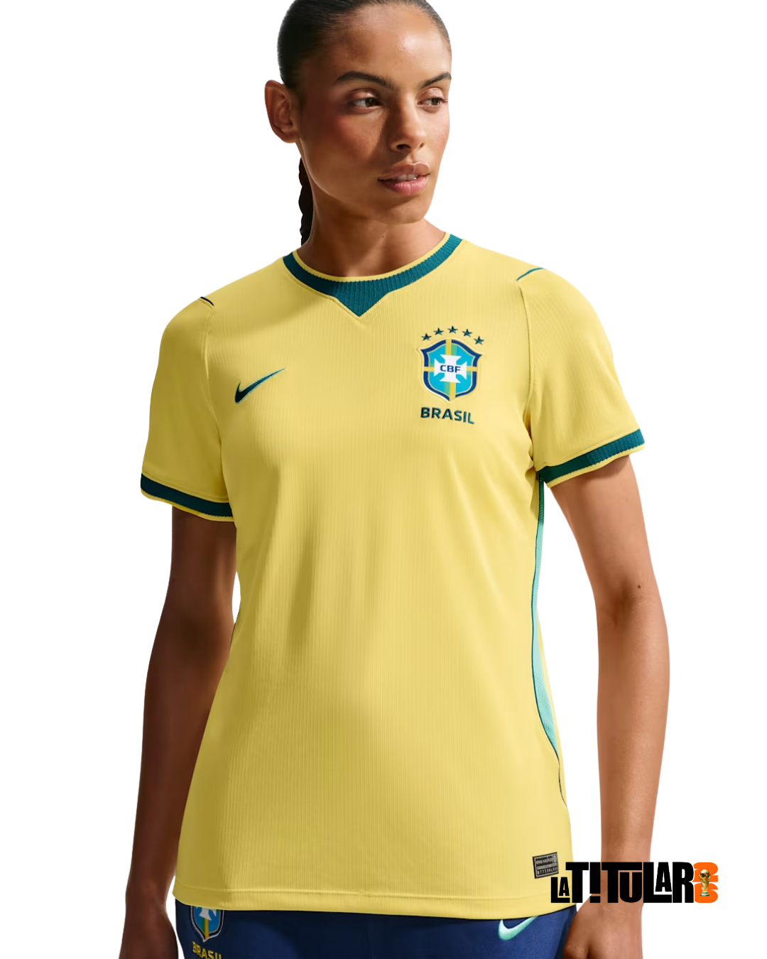 Brasil Mundial Camiseta Local 2026 - Mujer