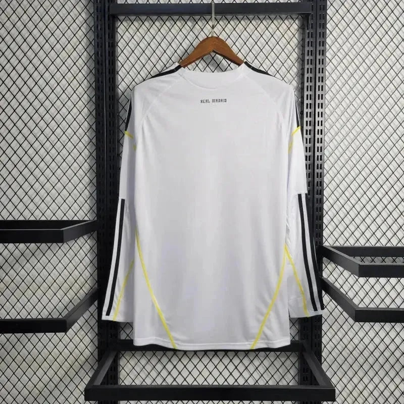 Real Madrid - Retro Home 2009/10 Long Sleeve Jersey