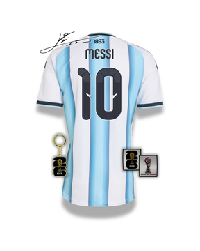 Argentina Mundial Camiseta Local 2026 #10 MESSI - Versión Jugador