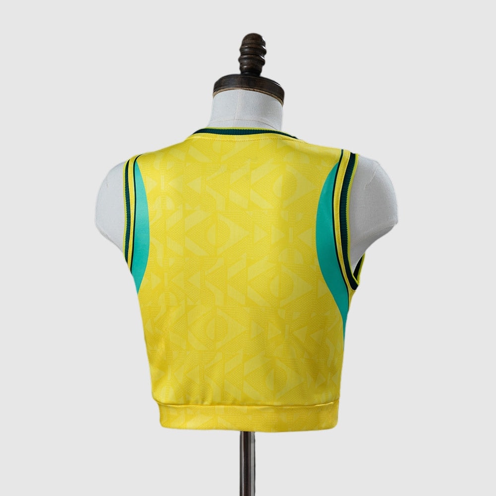 Brazil - Home 26/27 Women's Crop Tank Top