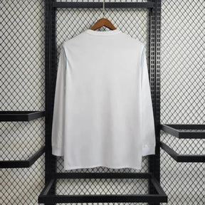 Real Madrid - Retro Home 2017/18 Long Sleeve Jersey