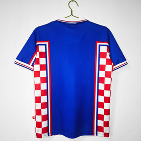 Croacia Mundial Camiseta Visitante 1998 - Retro