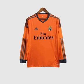 Real Madrid - 2 2013/14 Retro Away Long Sleeve Jersey