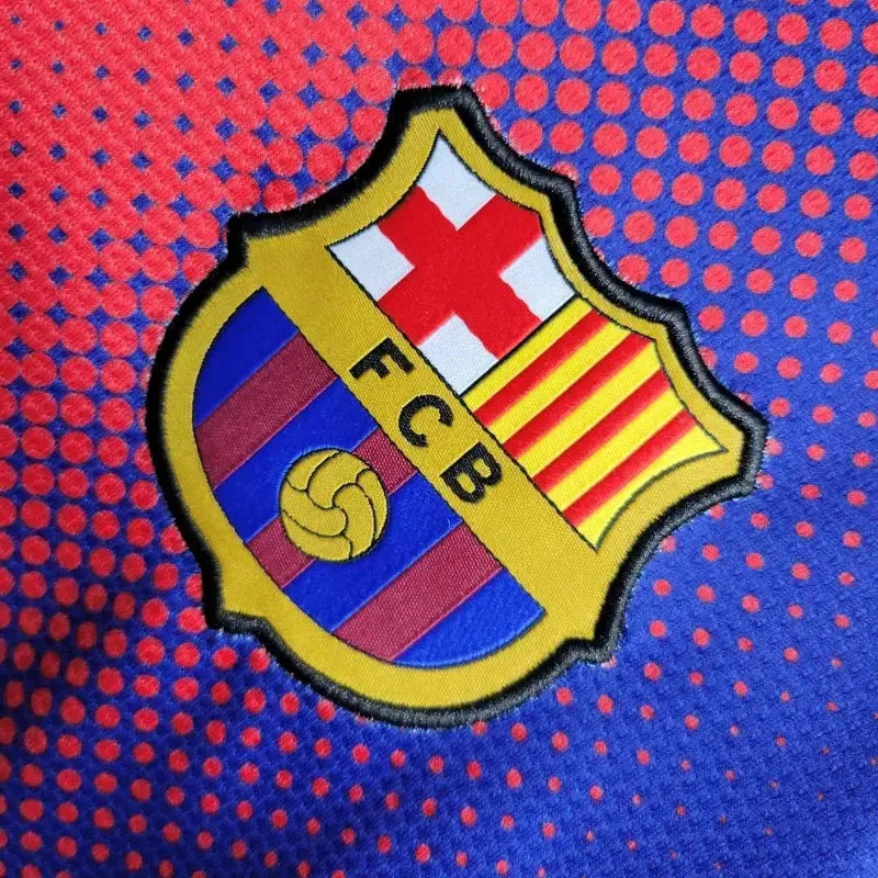 Barcelona - Retro Home 2012/13 Long Sleeve Jersey