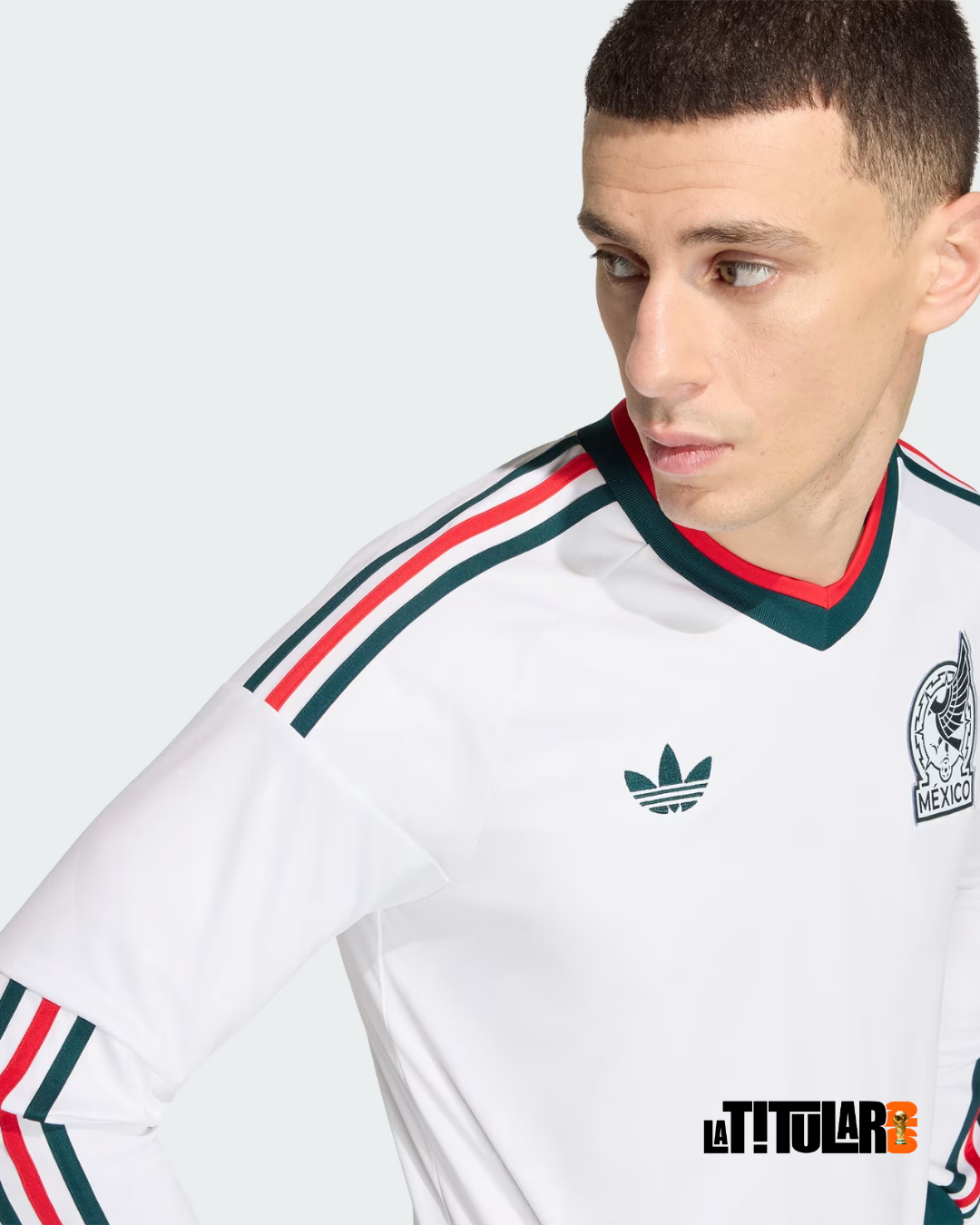 México Mundial Camiseta Visitante 2026 - Manga Larga