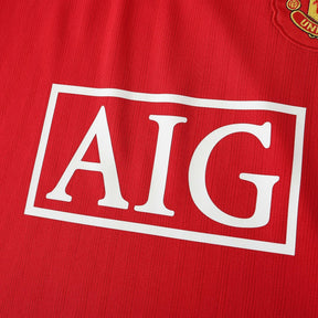 Manchester United - Retro Home 07/08 Jersey