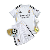 Real Madrid - Home 25/26 Kids Jersey Kit