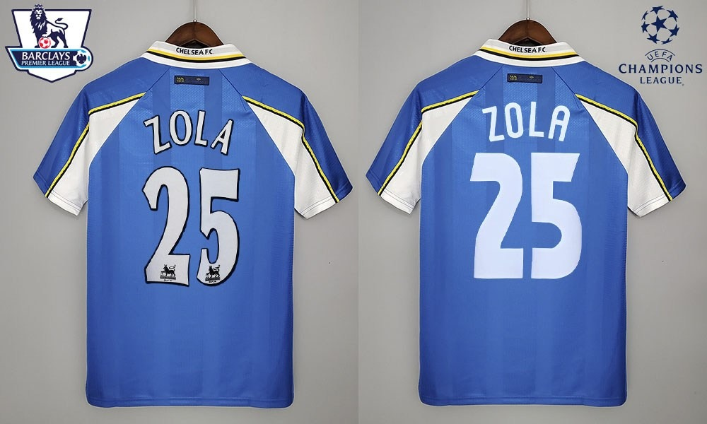 Chelsea Camiseta Local 1997/99 - Retro