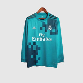 Real Madrid - Retro 2017/18 Long Sleeve Jersey