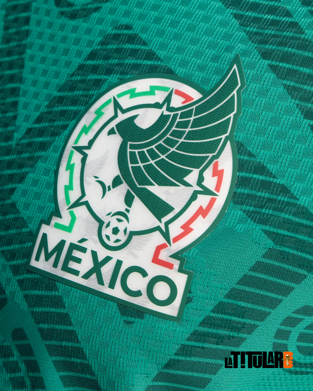 México Player Mundial Camiseta Local 2026 - Manga Larga