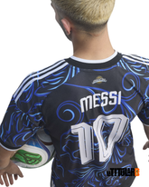 Argentina Mundial Camiseta Visitante 2026 #10 MESSI - Versión Jugador