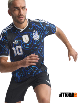 Argentina Mundial Camiseta Visitante 2026 #10 MESSI - Versión Jugador