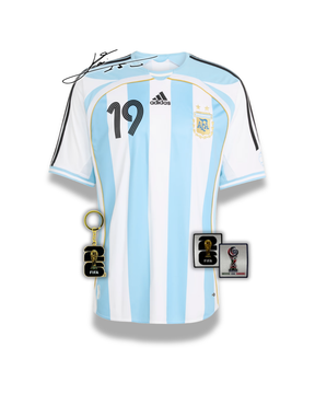 Argentina Camiseta Local 2006 - Retro - Messi #19