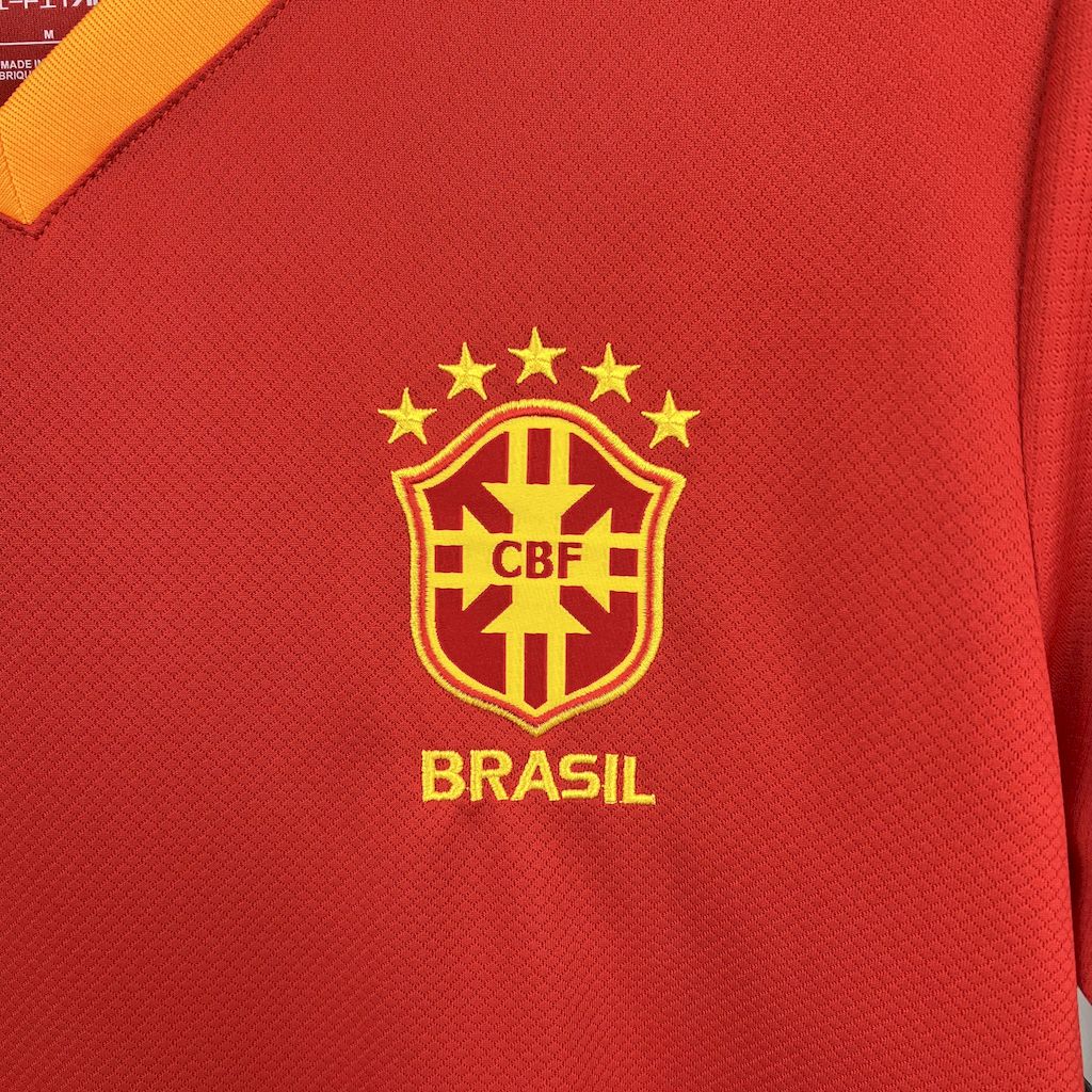 Brasil Camiseta 2025/26 - Red Jordan Edición Especial