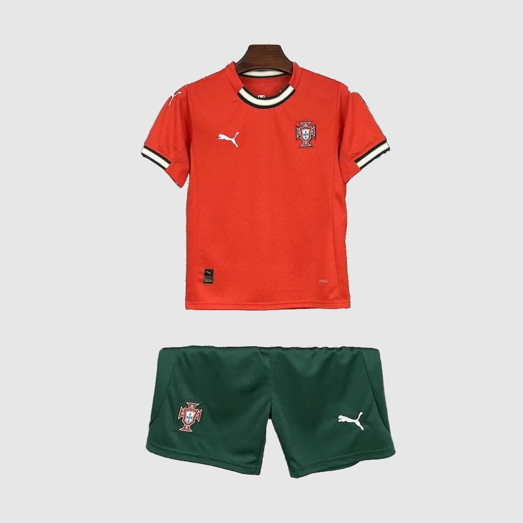 Portugal - Home 25/26 Kids Jersey Kit